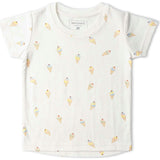 Organic Tee & Shorts Set - Ice Cream