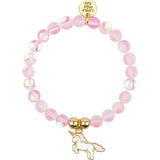 Confetti Bracelet With Enamel Charm