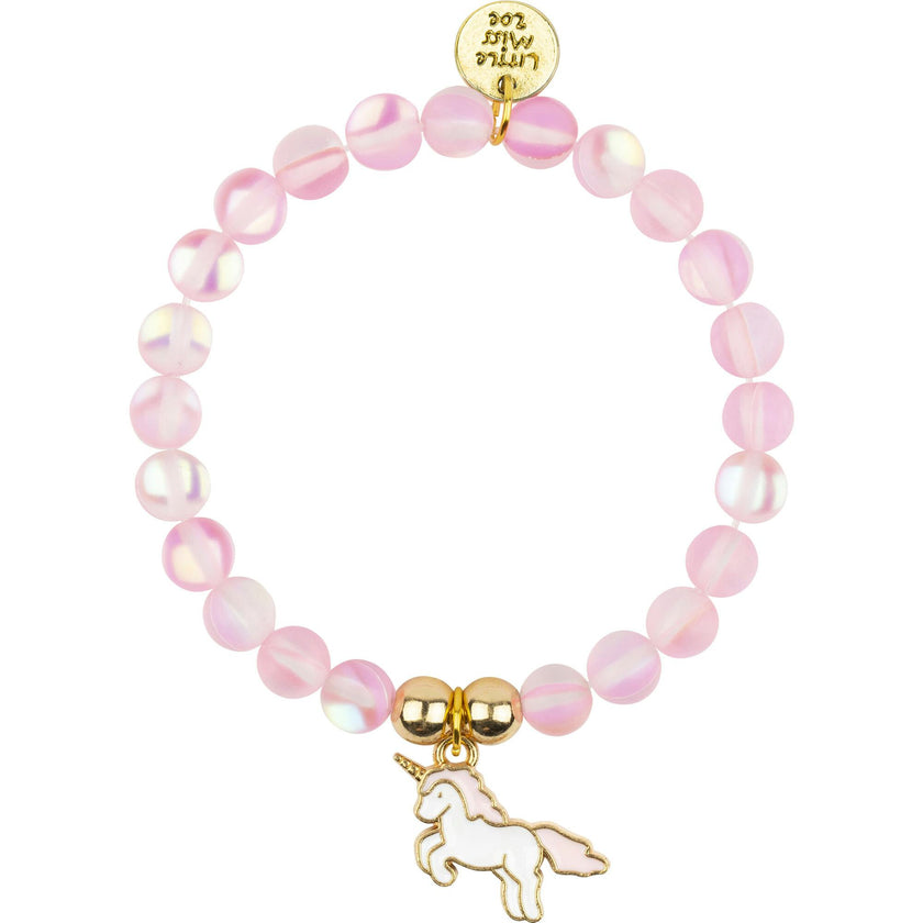 Confetti Bracelet With Enamel Charm