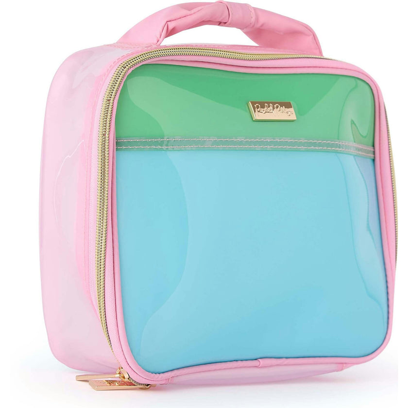 Colorblock Multicolor Insulated Lunchbox
