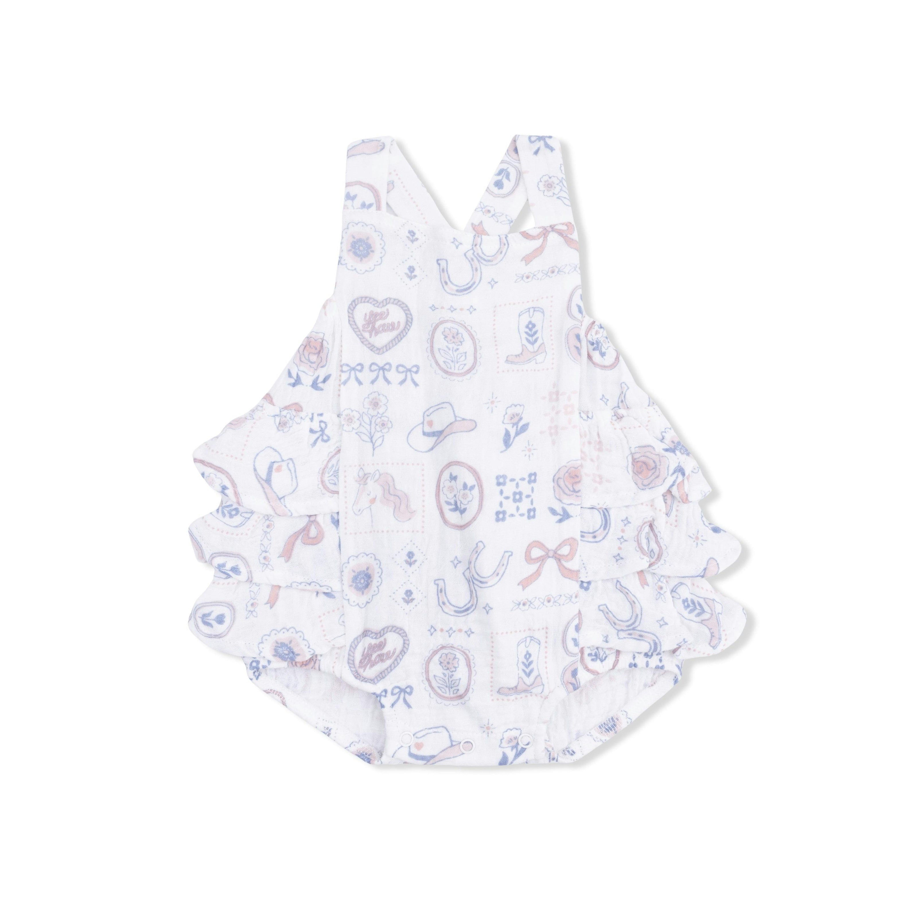 Country Western Heirlooms - Ruffle Sunsuit