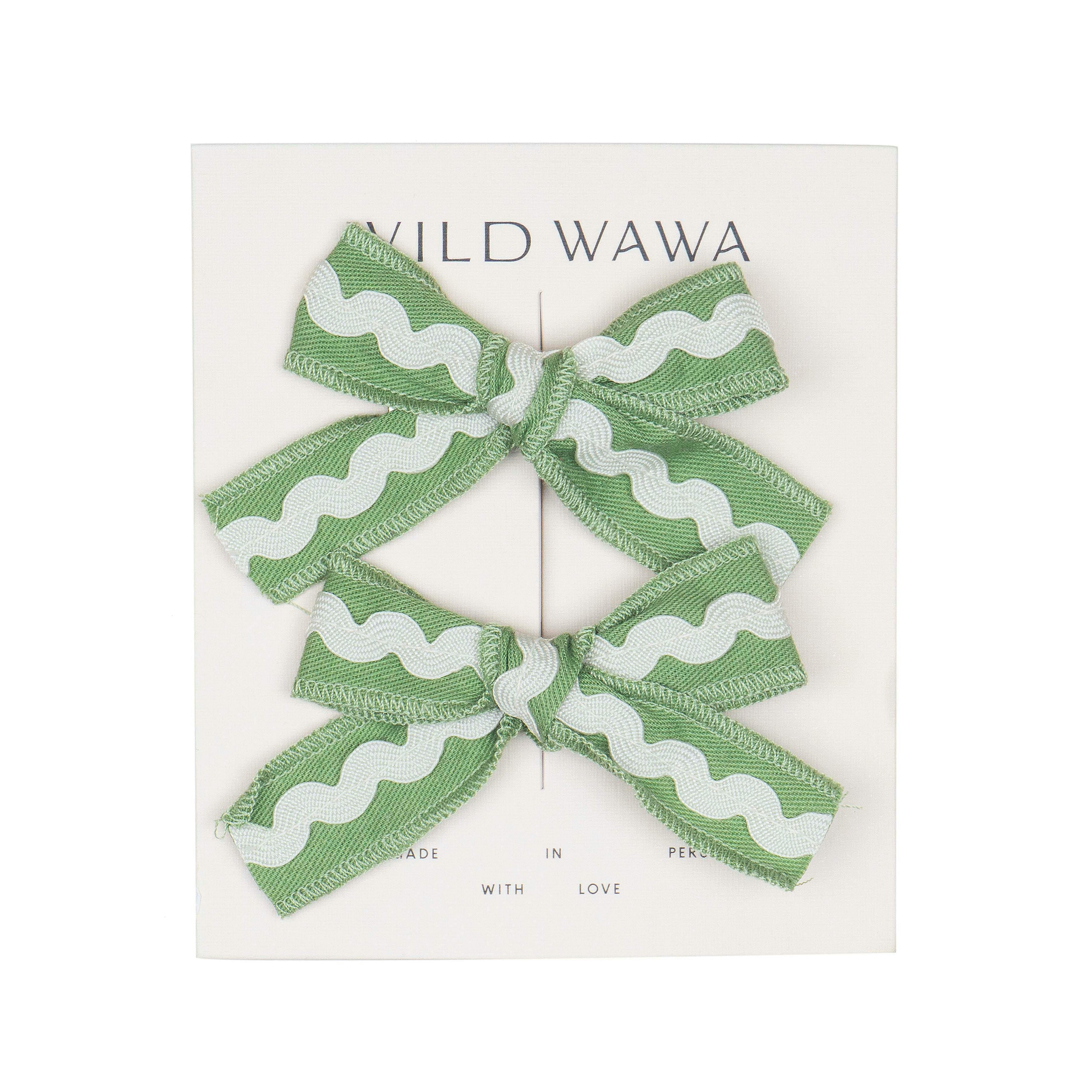 Rickrack Clip Set