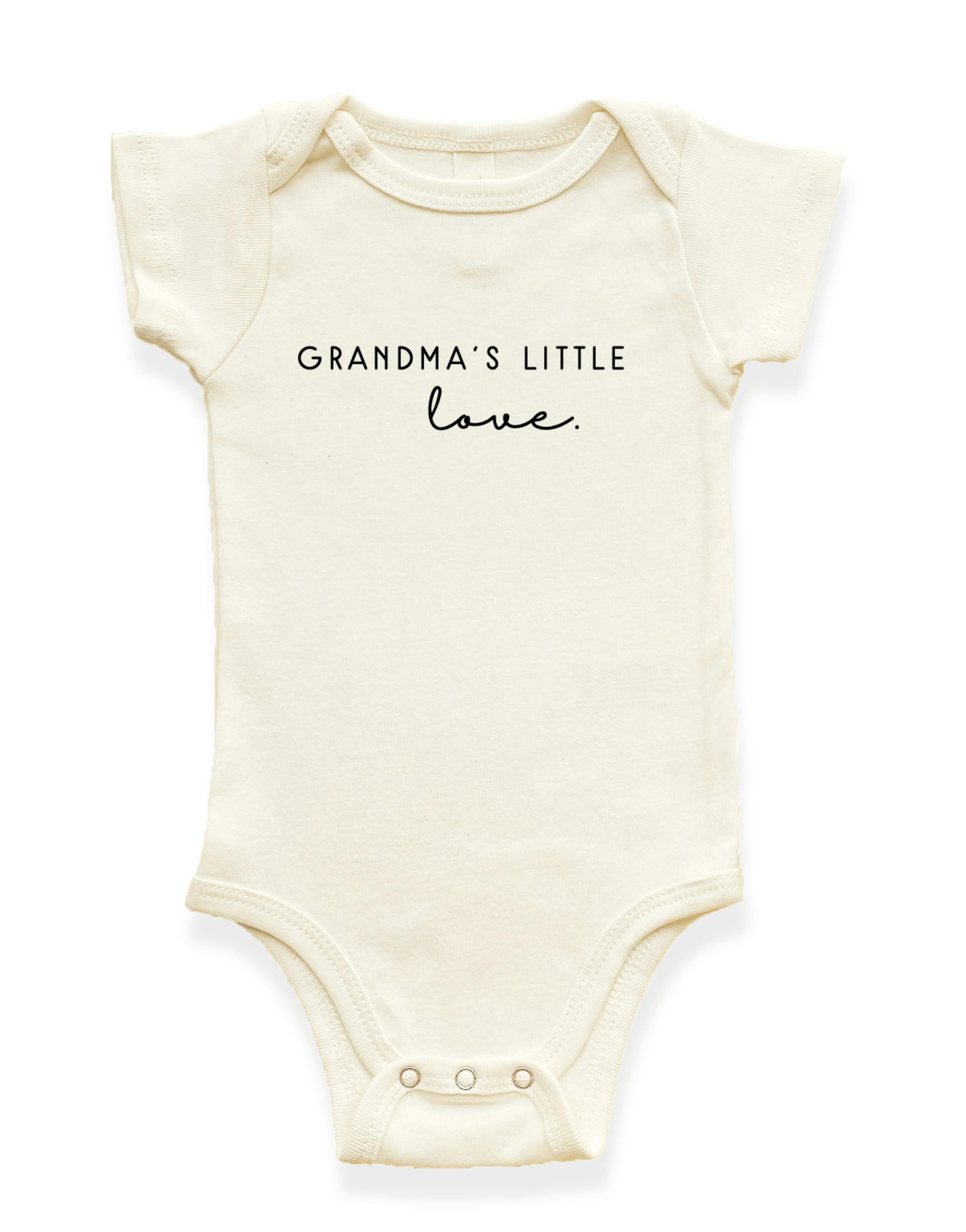 Grandma's Little Love Organic Baby Bodysuit