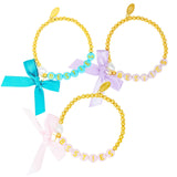 Girl's Girl's Besties Bow Stretchy Bracelet Set