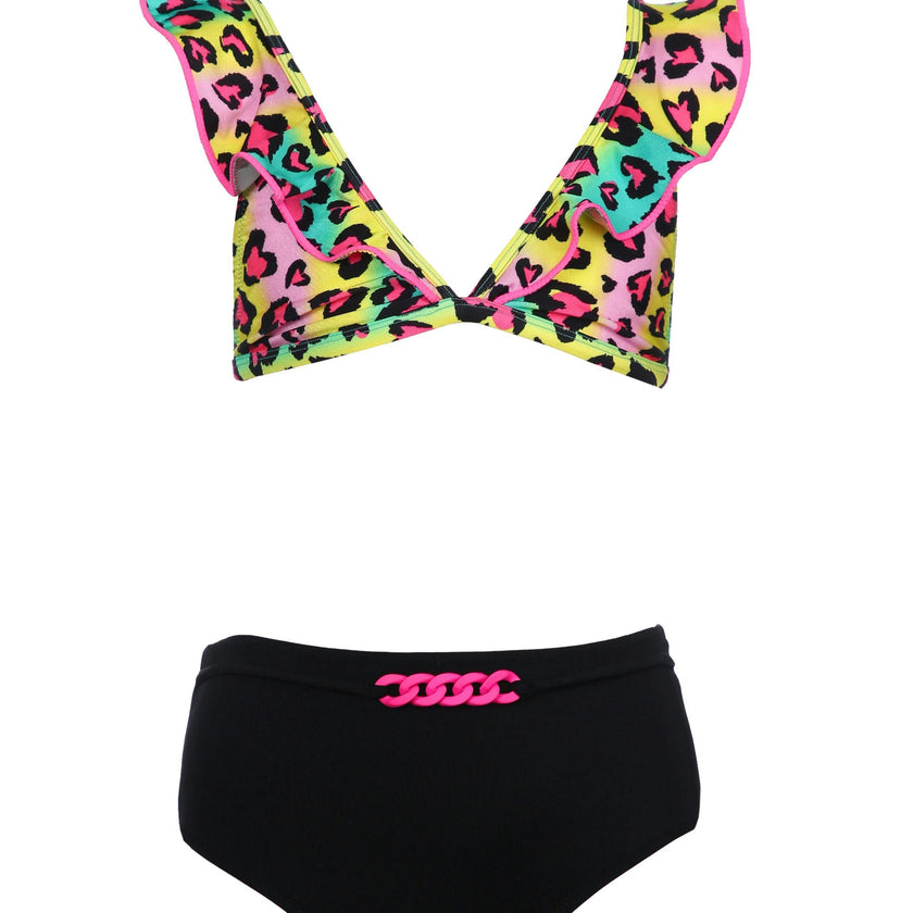 Verona Animal Print Sleeveless Two-Piece Bikini
