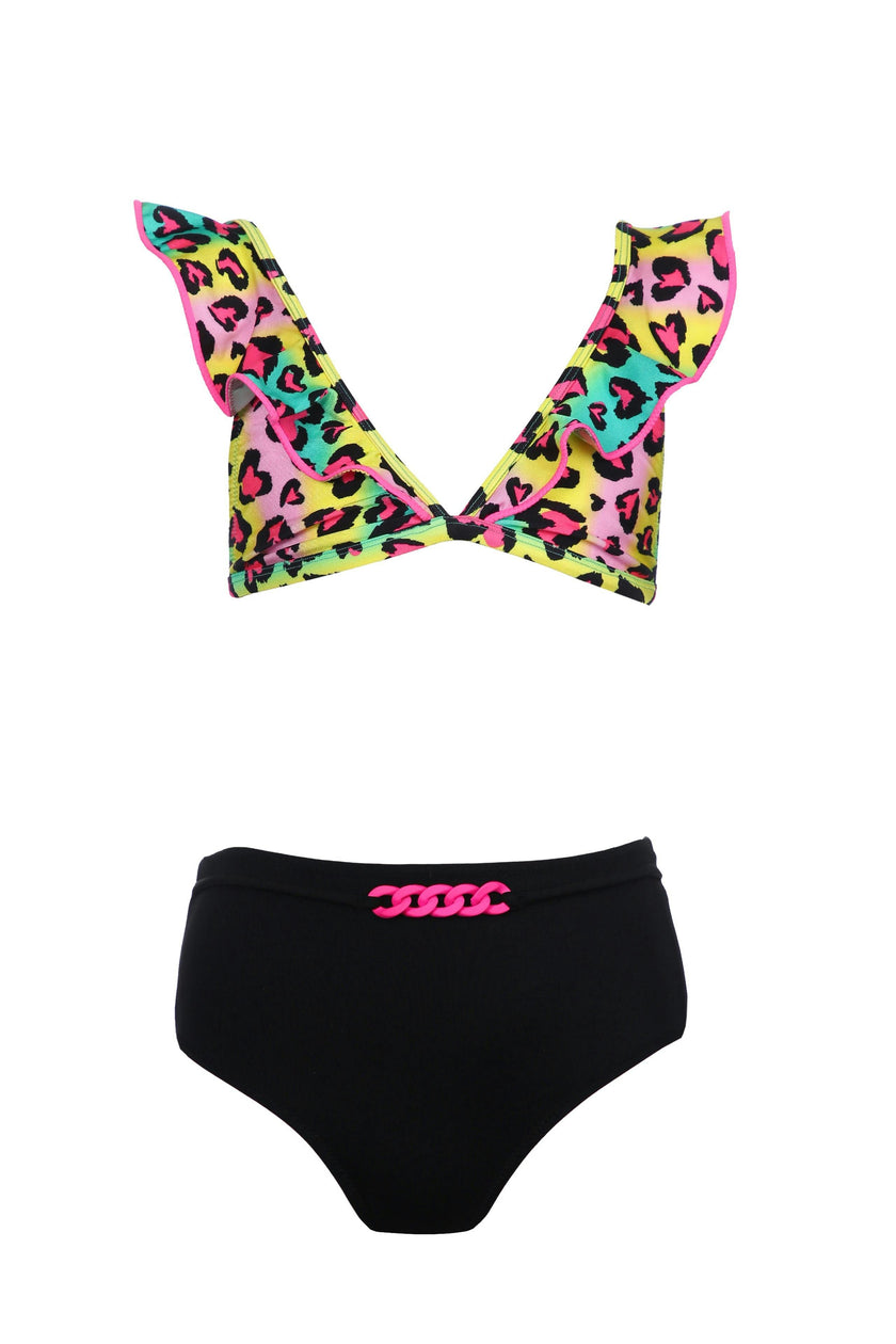 Verona Animal Print Sleeveless Two-Piece Bikini