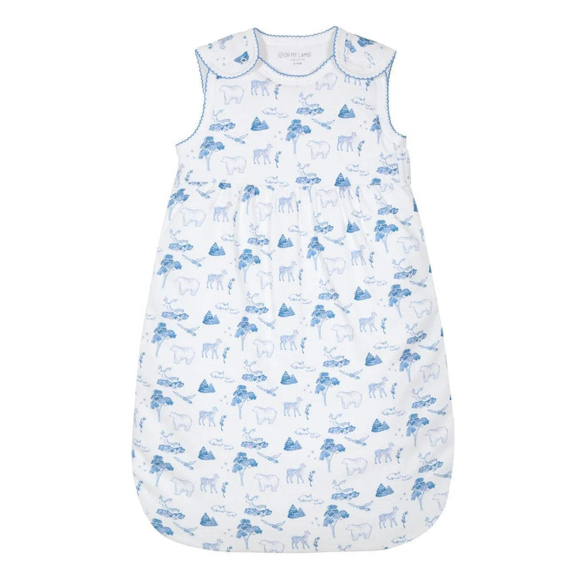 Blue Forest Pima Cotton Sleep Sack