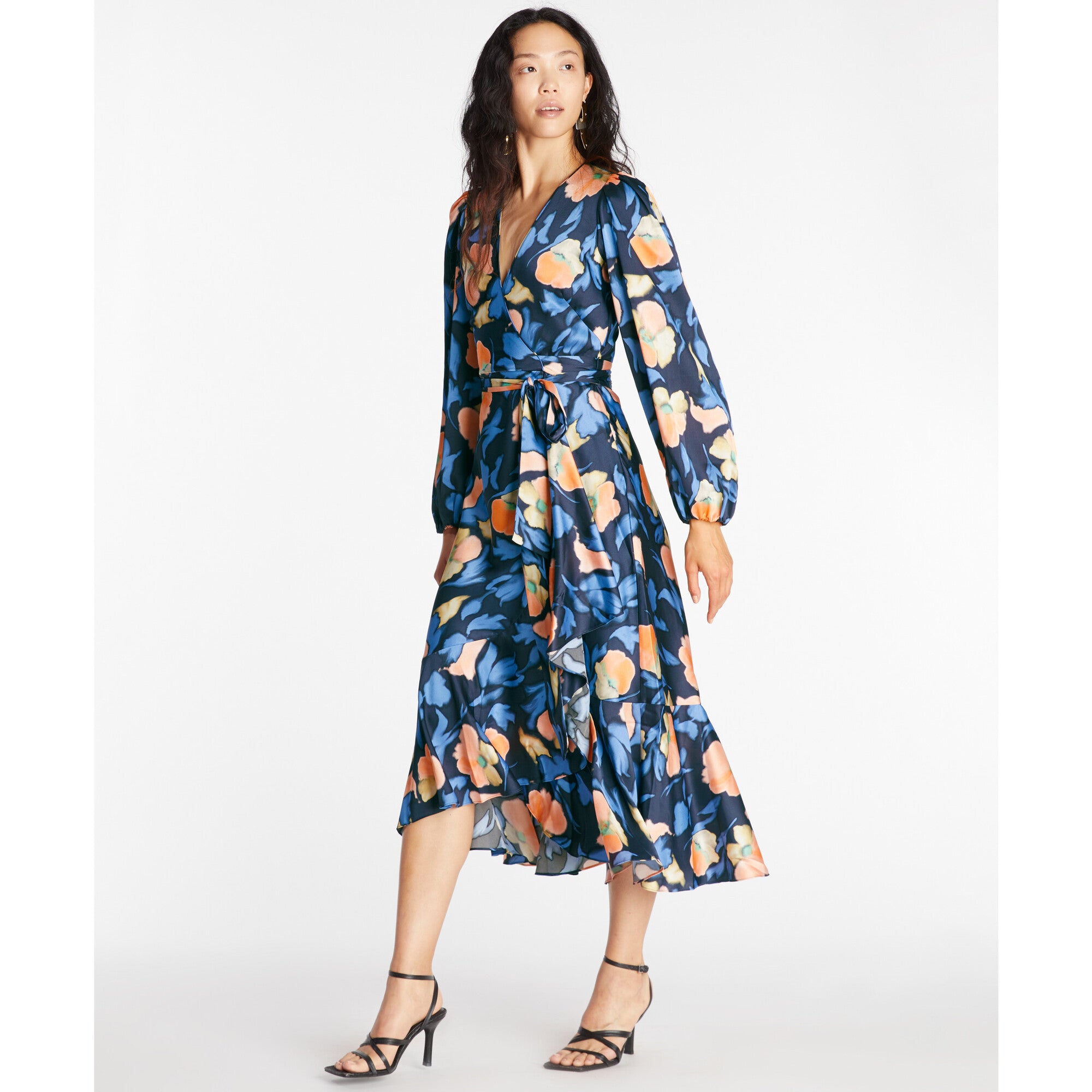 Women's Long Sleeve Blaire Dress, Florals