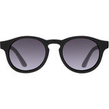Polarized Keyhole Sunglasses: Jet Black