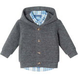 Infant 3-Piece Hooded Cardigan & Cord Set