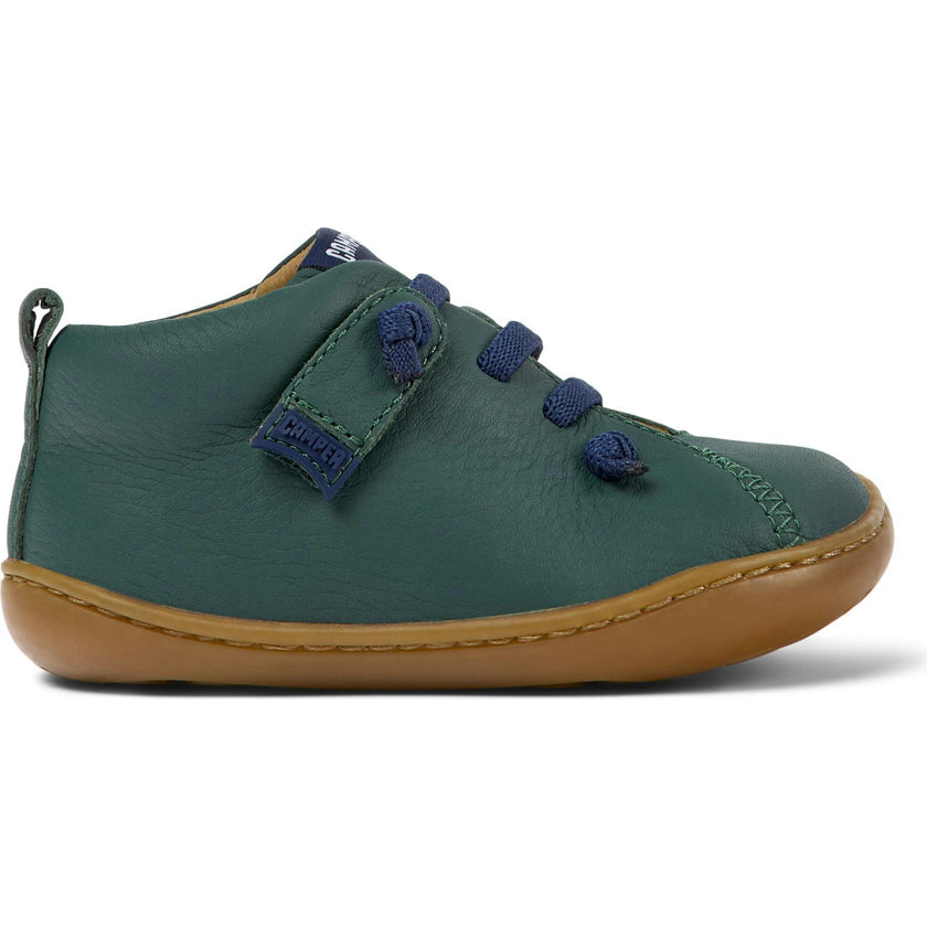 Peu Cami Hook-N-Loop Closure Leather Shoes