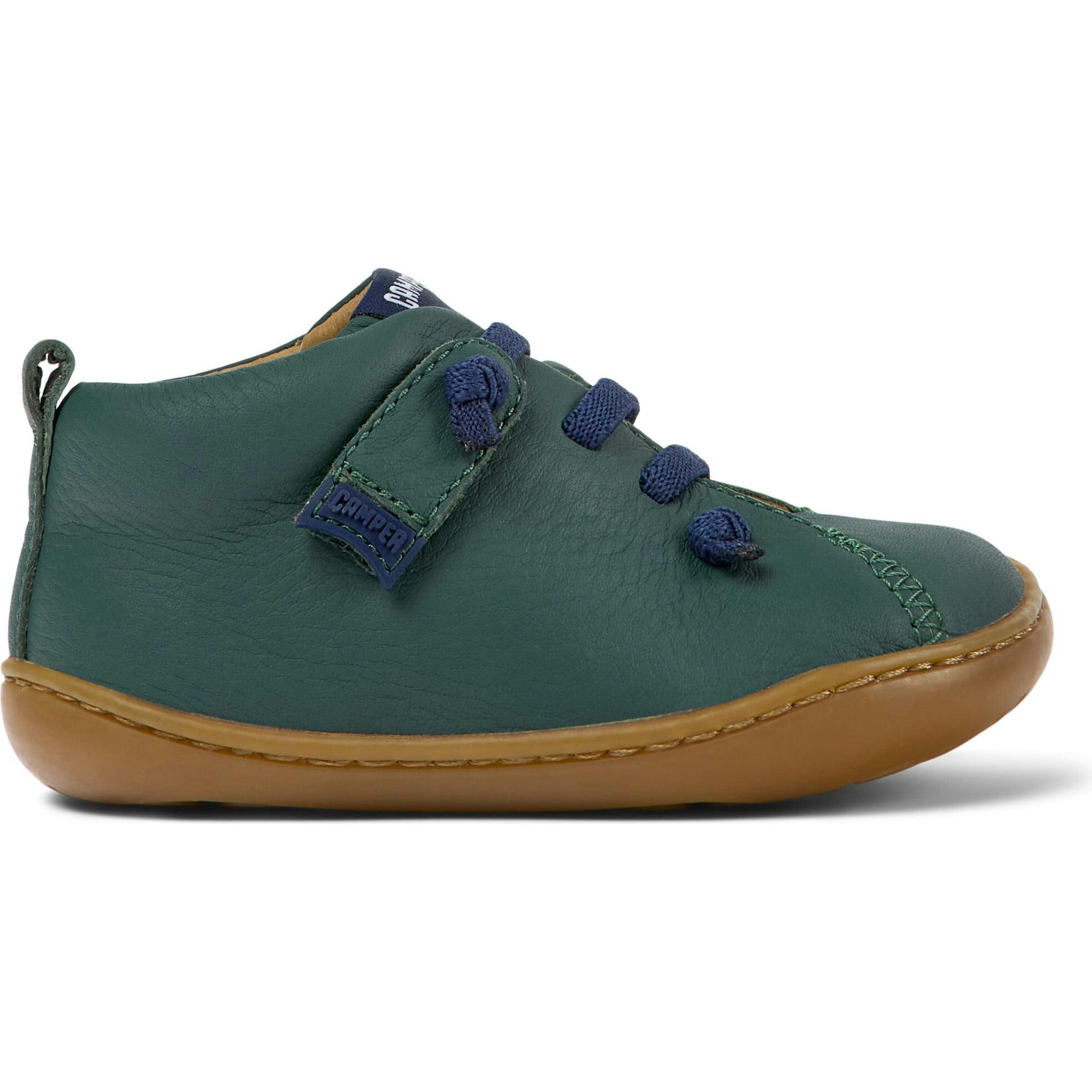Peu Cami Hook-N-Loop Closure Leather Shoes