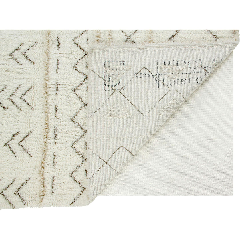 Lakota Day Woolable Rug. Natural