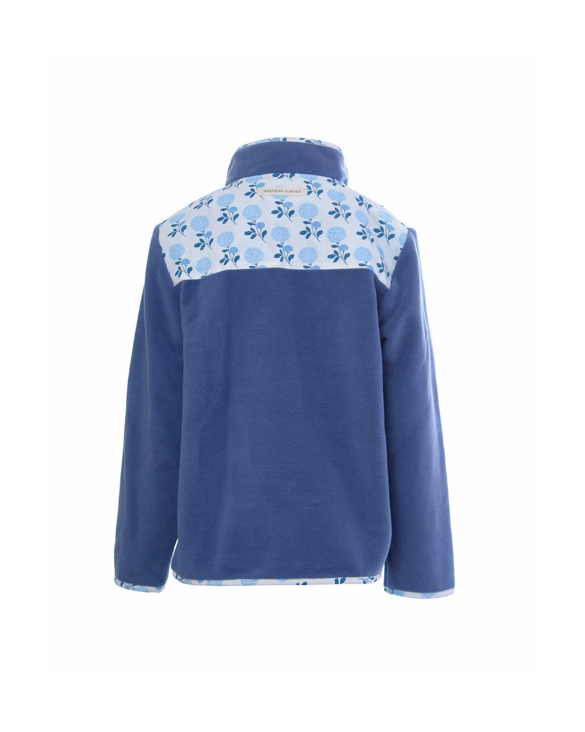Kids Hydrangea Fleece Jacket