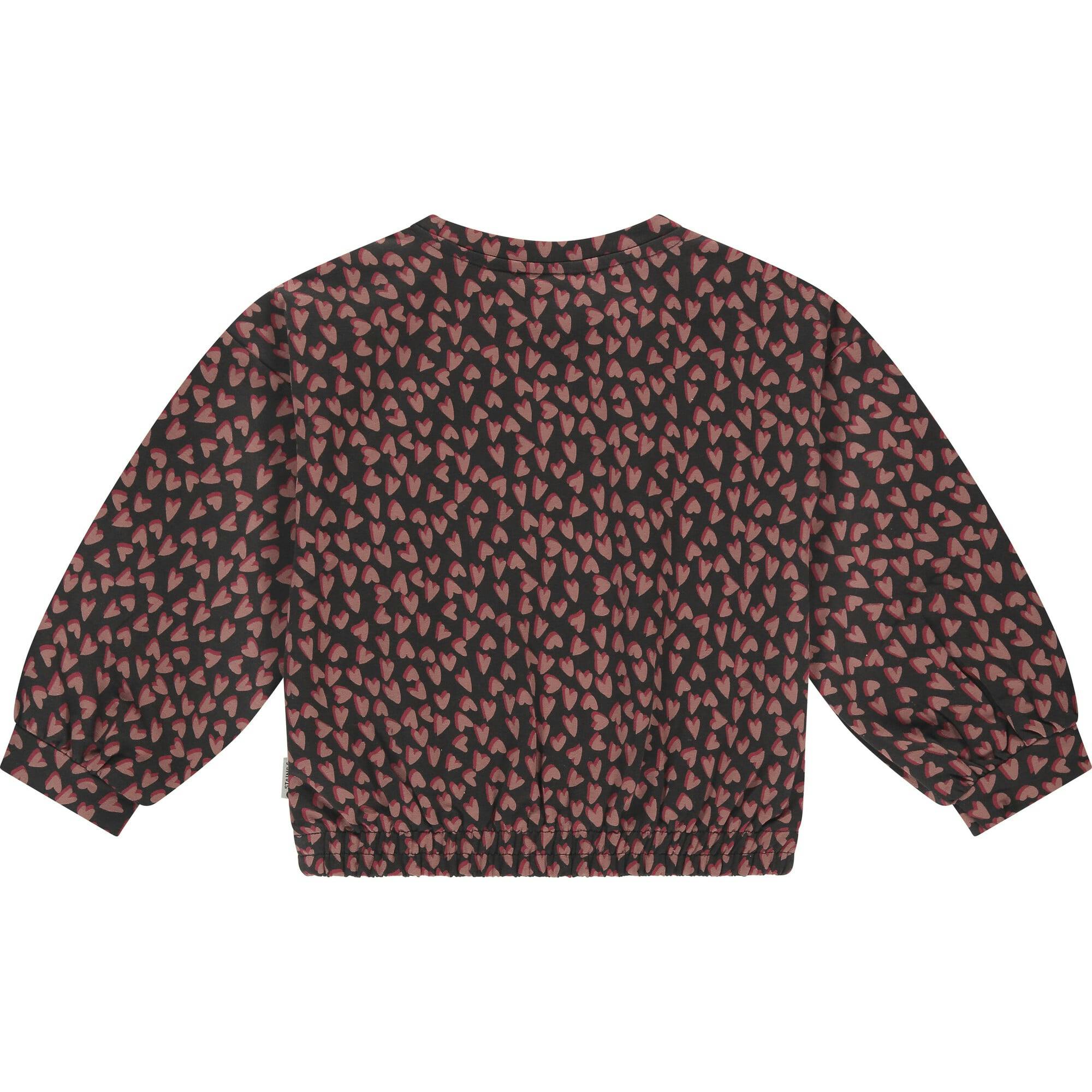 Heart Print Sweatshirt