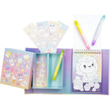 Tribe: Pastel Coloring Set - Kawaii Café -Activity Set