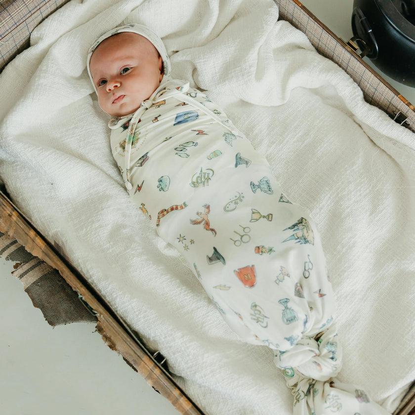 Knit Swaddle Blanket - Wizarding World