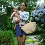 Women's Navy Knit Short