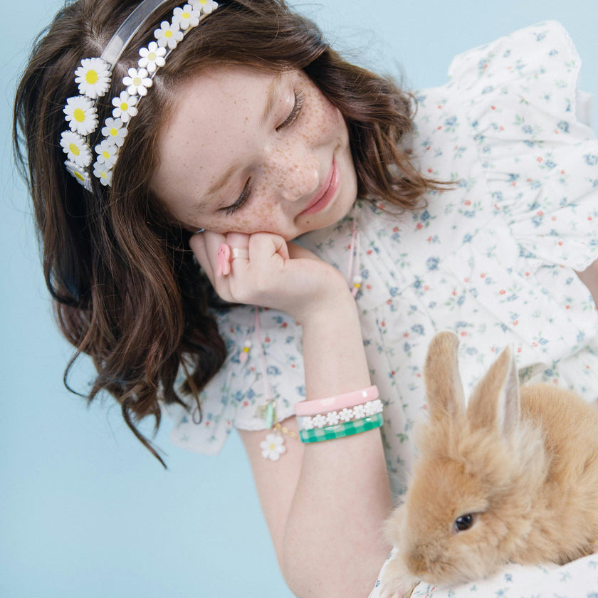 Daisies White Headband - SPR