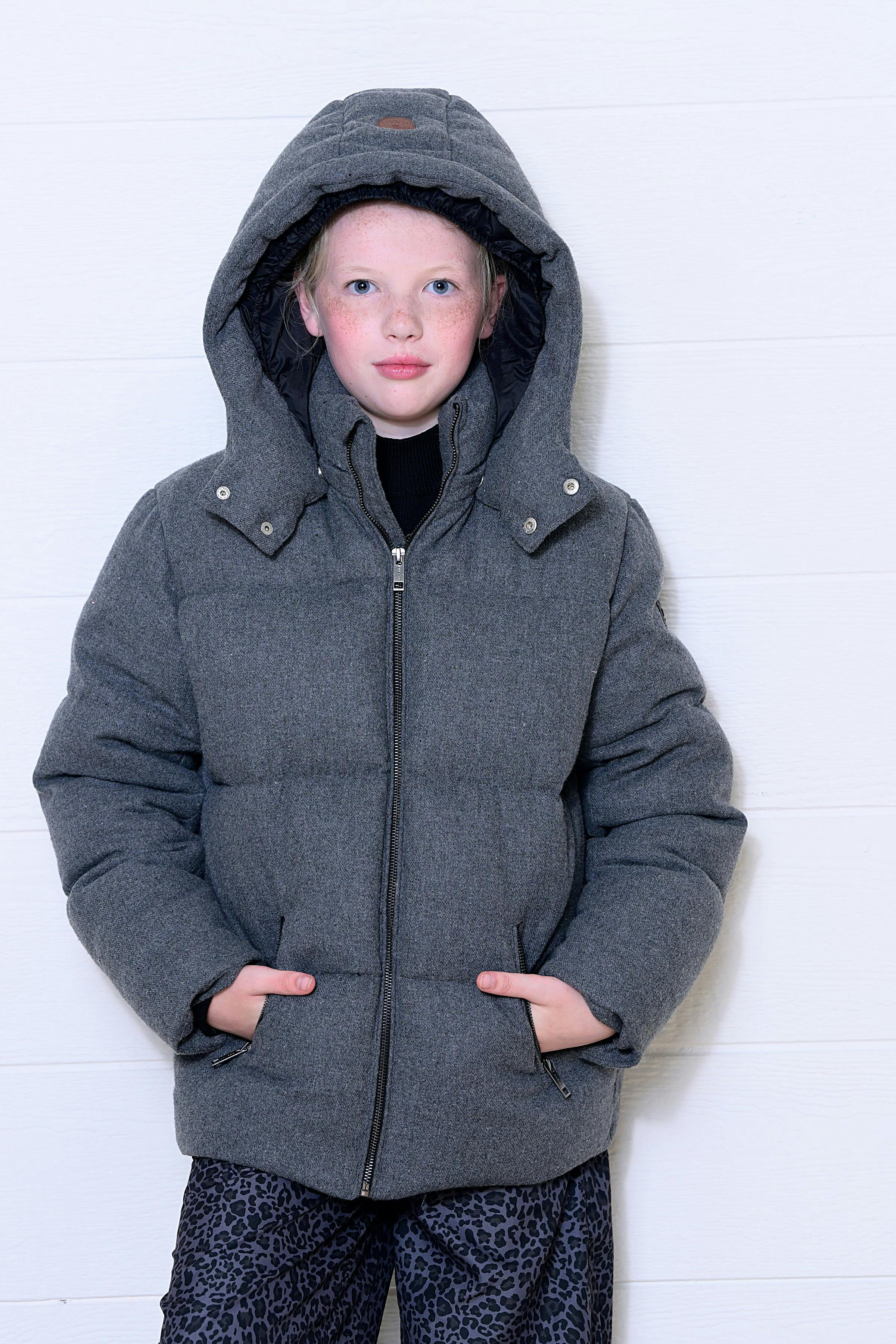 Teen Classic Jacket - Heather Gray