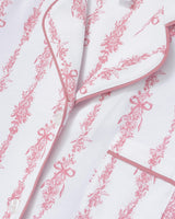 The Poppy Pima Short Set in Pink Mayfair Toile