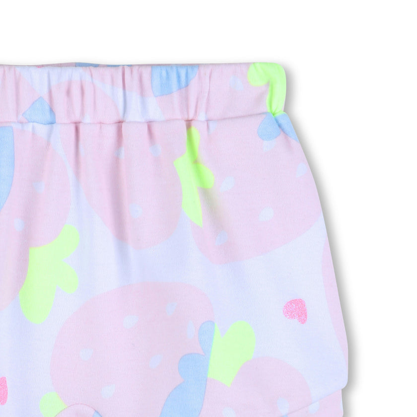 Light Pink Baby Top & Shorts Set