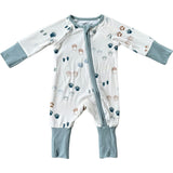 Boy's Long Sleeve Zip Romper