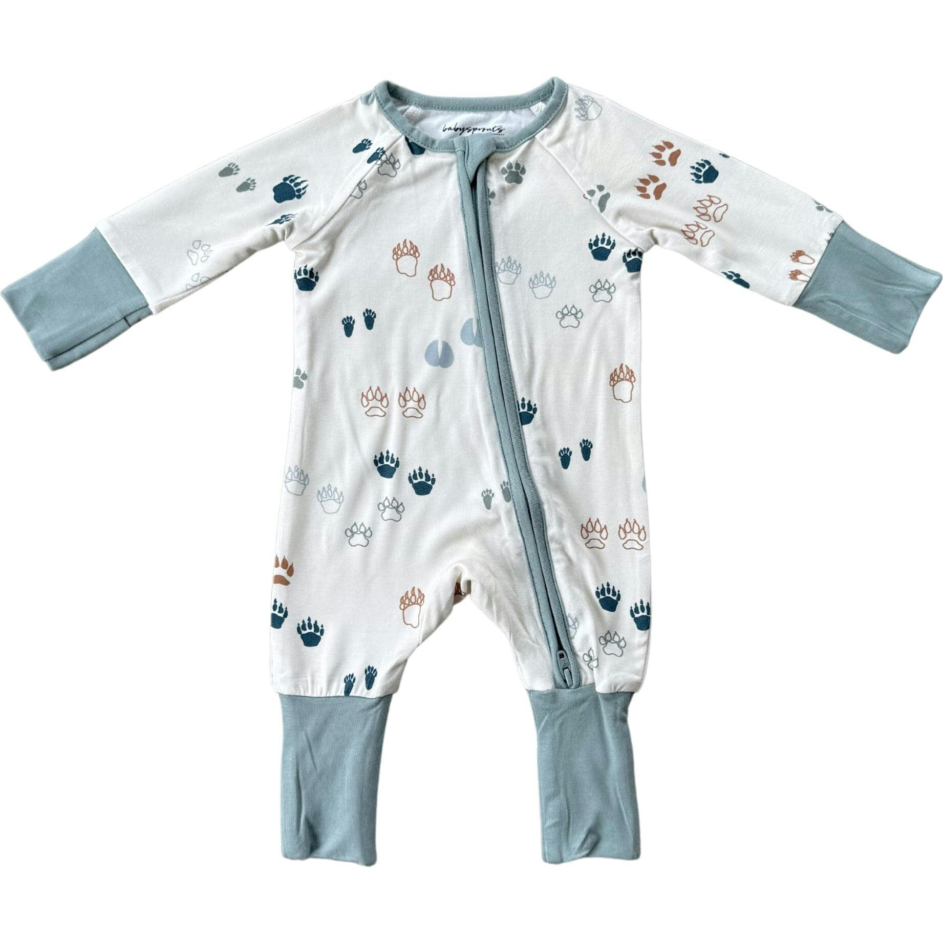 Boy's Long Sleeve Zip Romper
