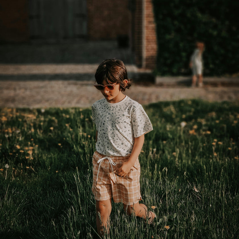 Swim Trunks | UPF + Recycled - Buckwheat Plaid