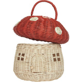 Rattan Mushroom Basket