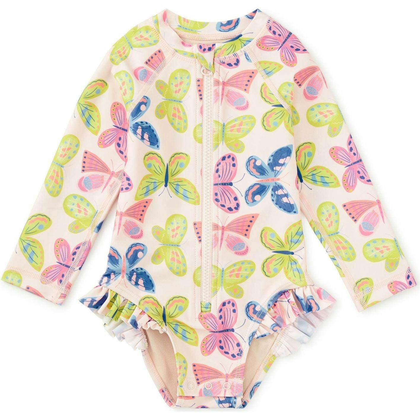 Rash Guard Baby Swimsuit, Pink