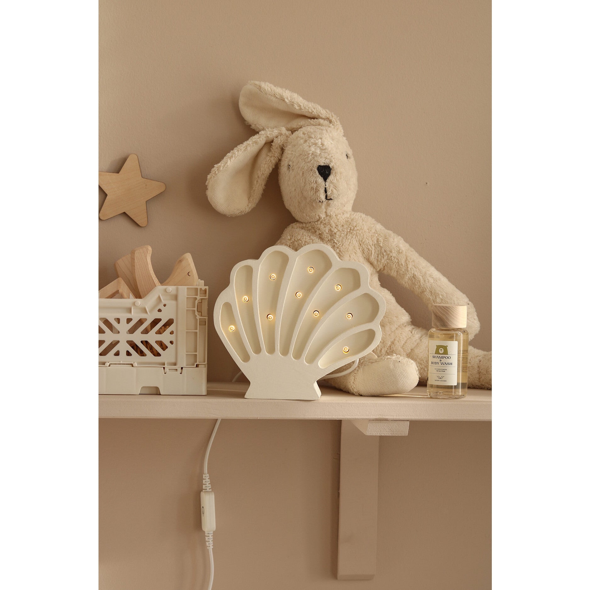 Mini Seashell Lamp