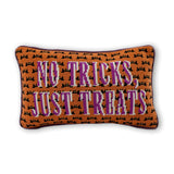 No Tricks Needlepoint Pillow