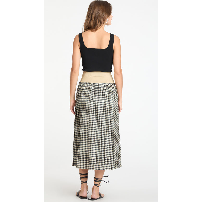 Women's Decland Skirt, Plaid