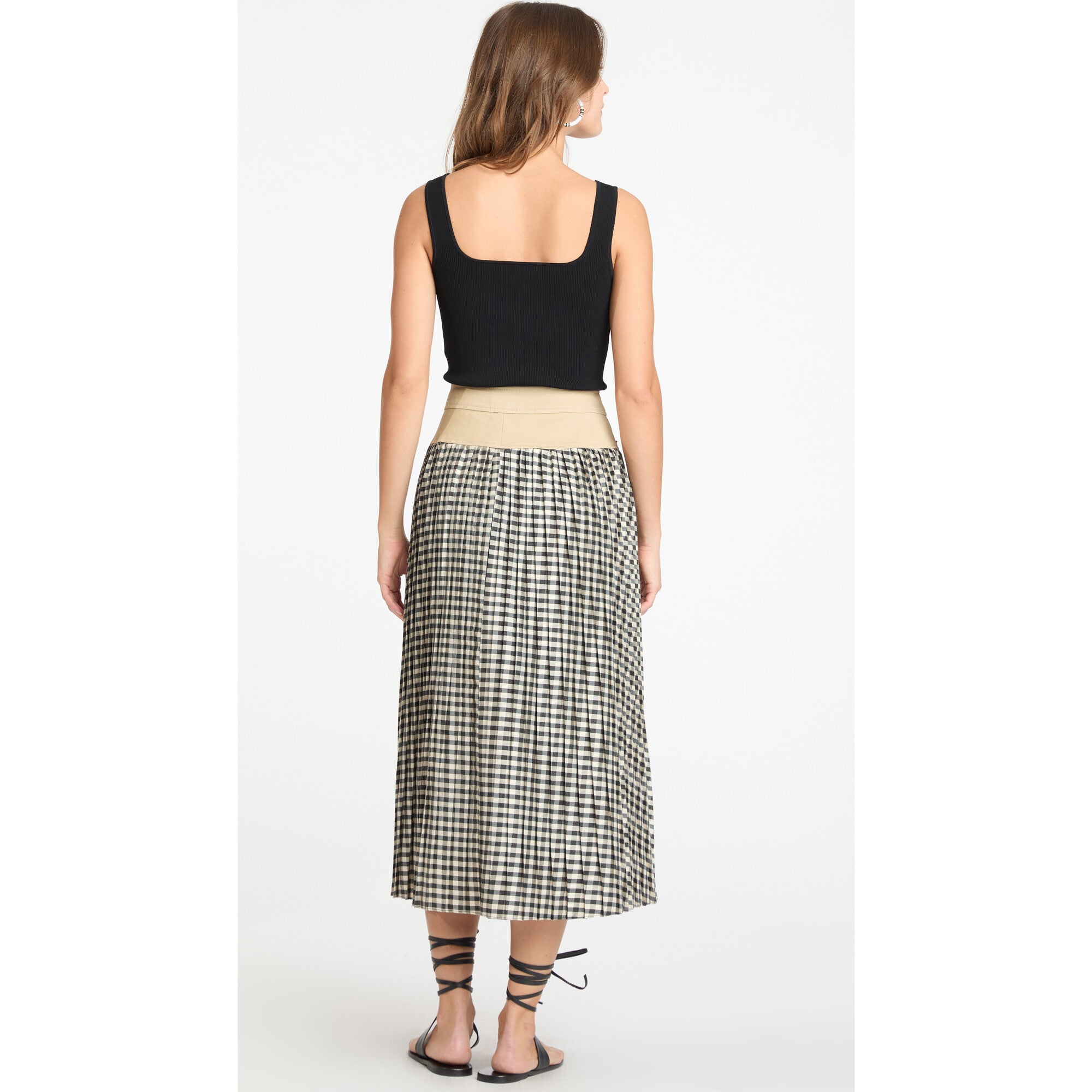 Women's Decland Skirt, Plaid