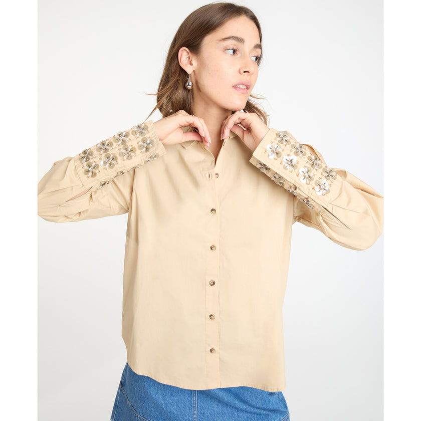 Women's Wells Top, Tan