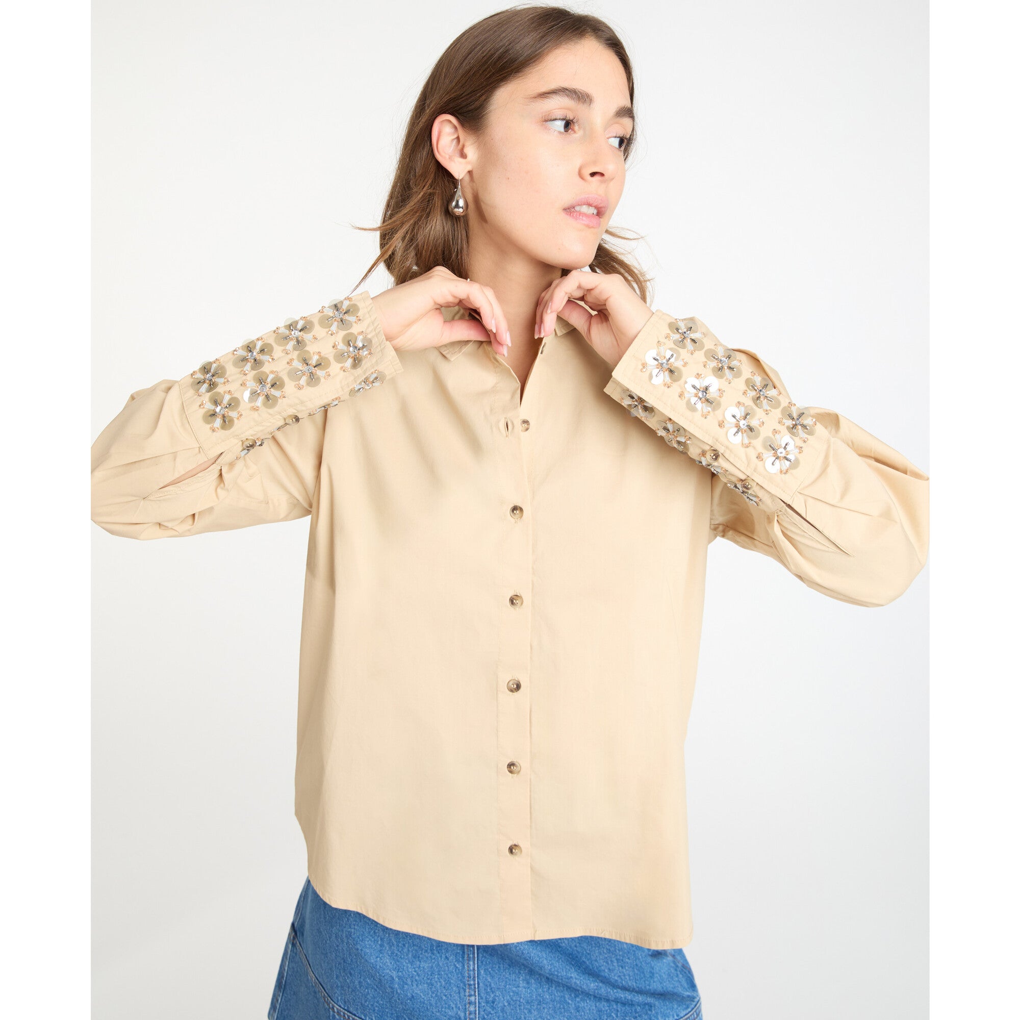 Women's Wells Top, Tan