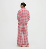 The Marnie Pajama Set - Peppermint Tartan