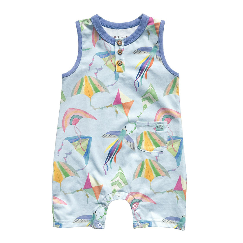 Cleo baby romper shorts | Flying Kites