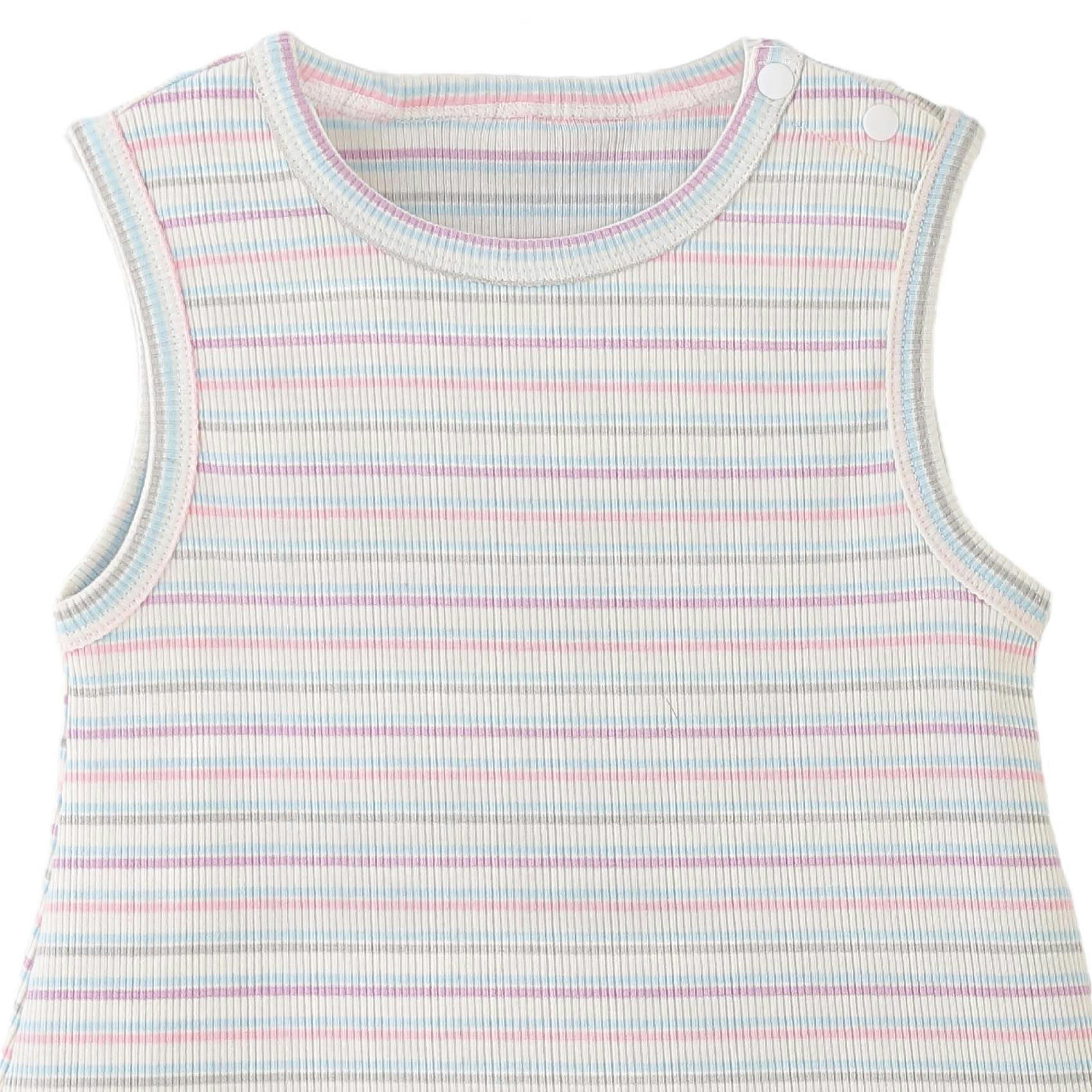 Pink Stripe Bunny Dress