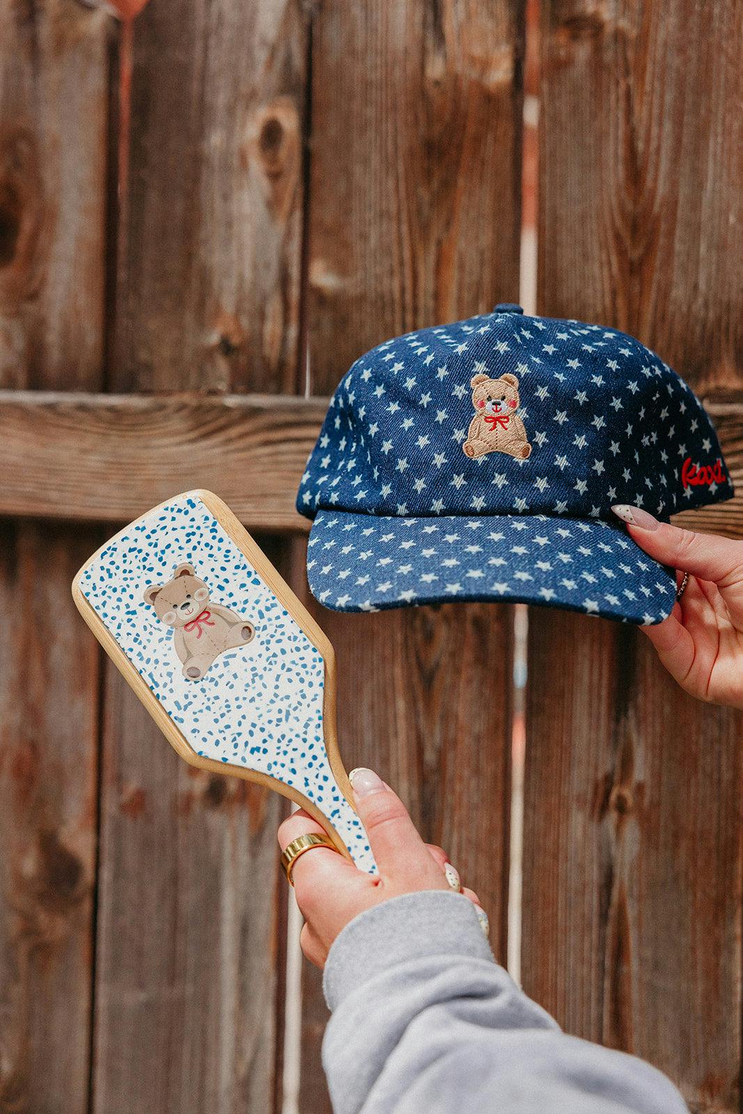 TEDDY BEAR STAR BASEBALL CAP