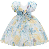 Blue Chablis Floral Garden Organza Dress
