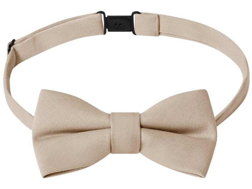 Beige Vest & Bow Tie Set