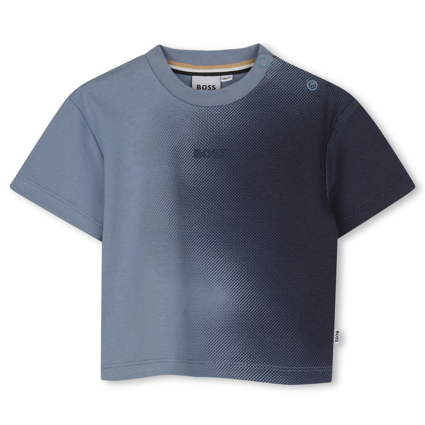 Lavender Blue Gradient Graphic T-Shirt