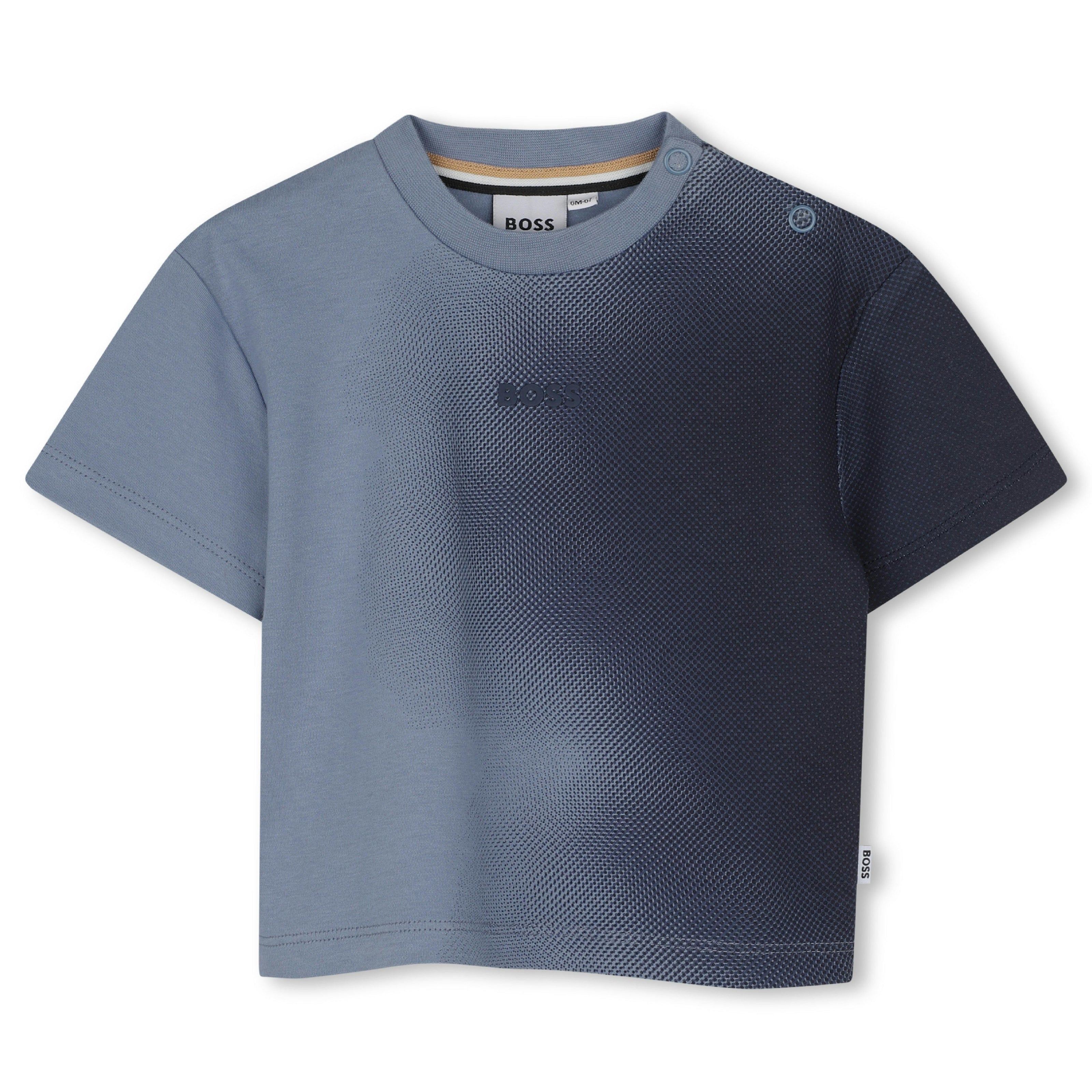 Lavender Blue Gradient Graphic T-Shirt