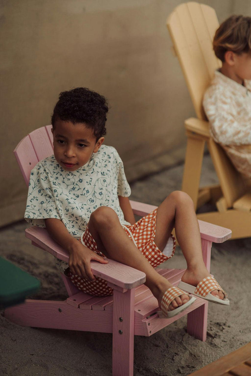 Slide Sandal | Patterns - Sienna Gingham