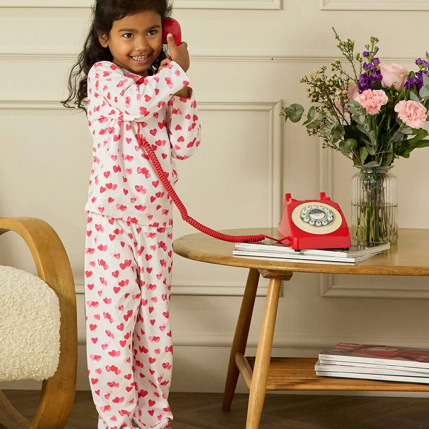 Heart Jersey Pajamas