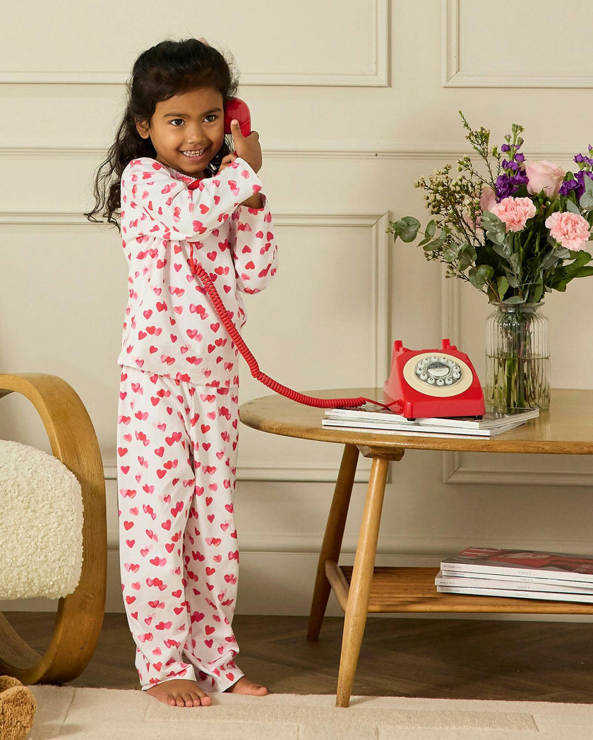 Heart Jersey Pajamas