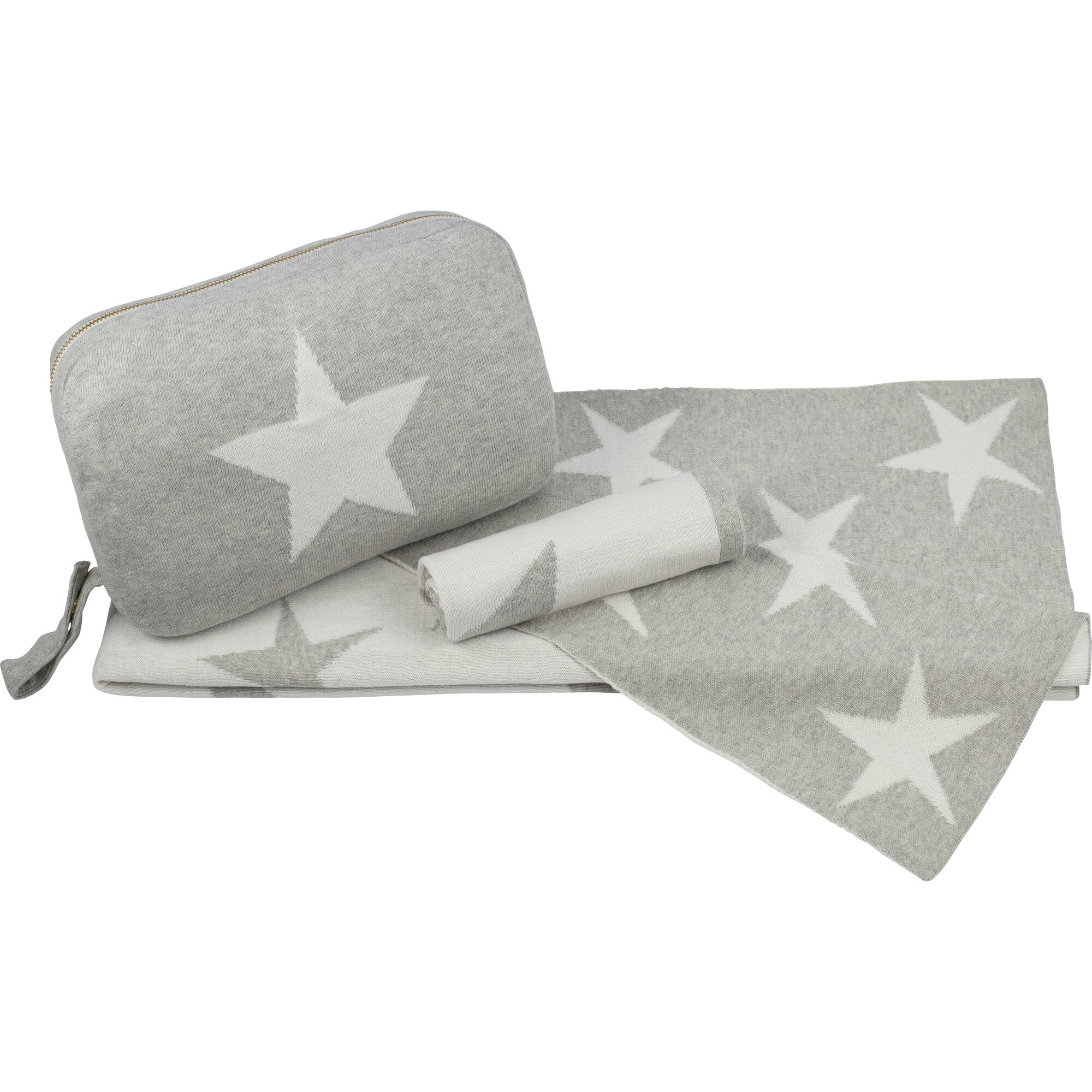 Stars Baby Blanket Set
