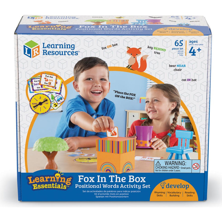 in a Box- Position Word Activity Set